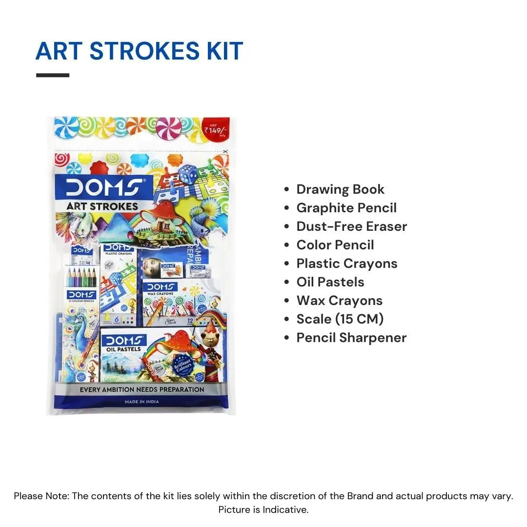 Doms Art Strokes - Student Stationery