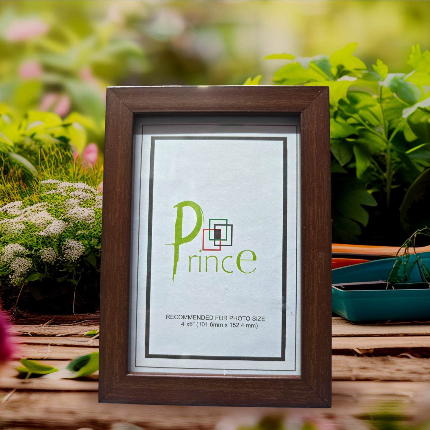 PHOTO FRAME HALF INCH BROWN - Student Stationery