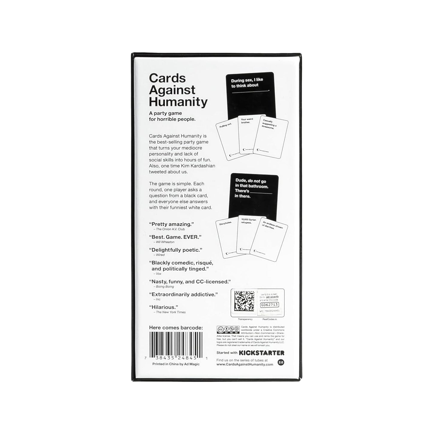 Cards Against Humanity - Student Stationery