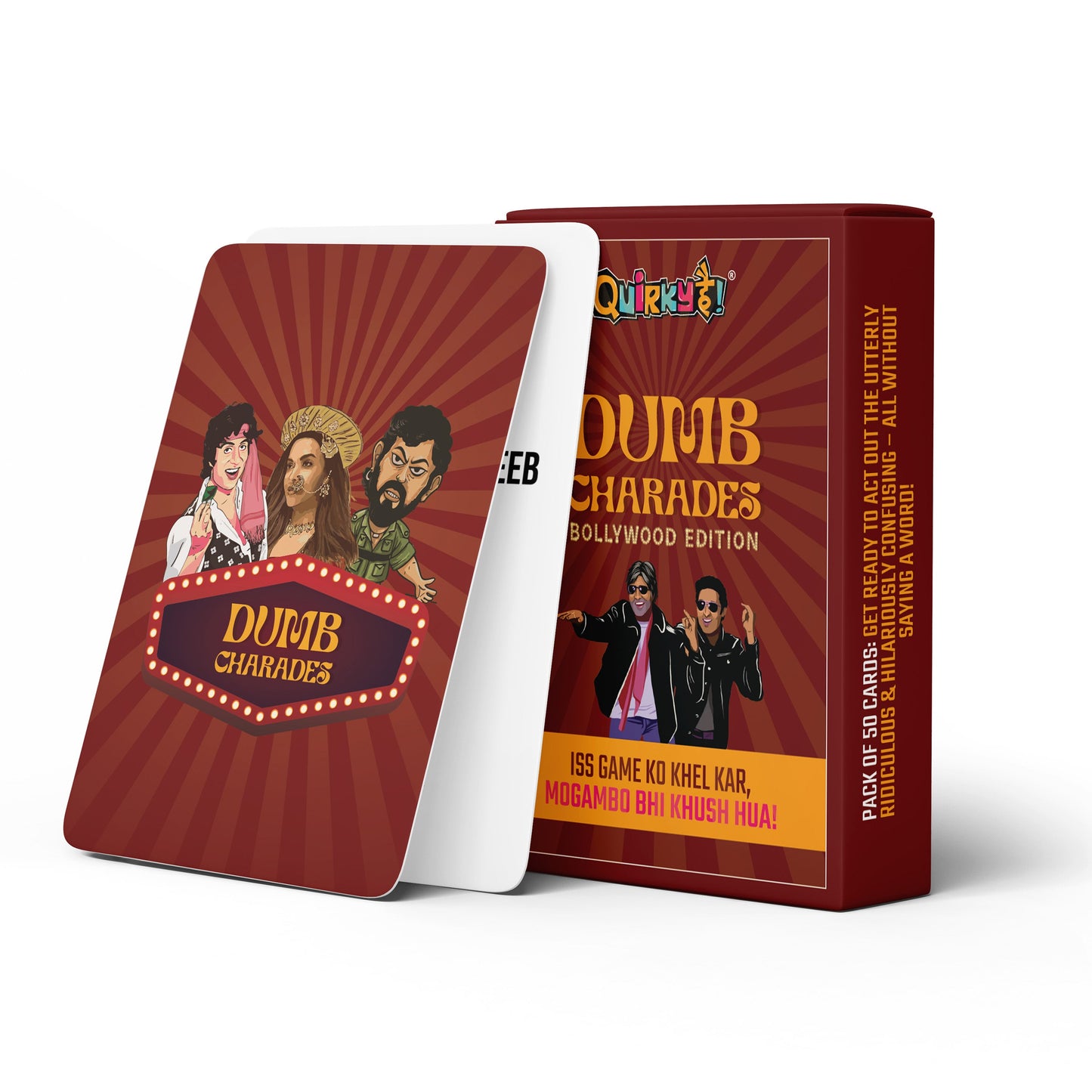 Dumb Charades Bollywood Edition - Student Stationery