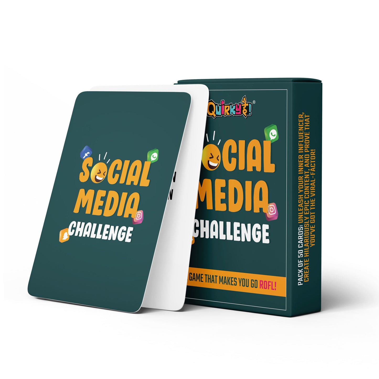 Social Media Challenge Card Game - Student Stationery