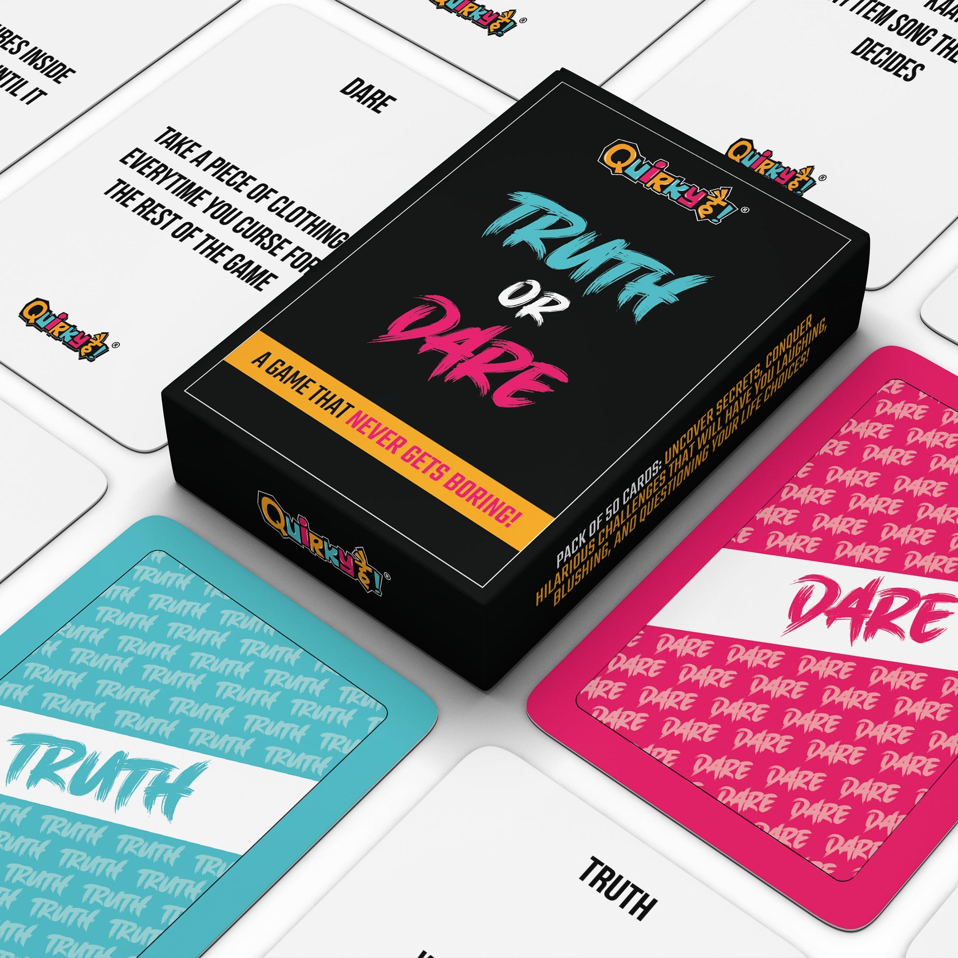 Truth Or Dare Card Game - Student Stationery