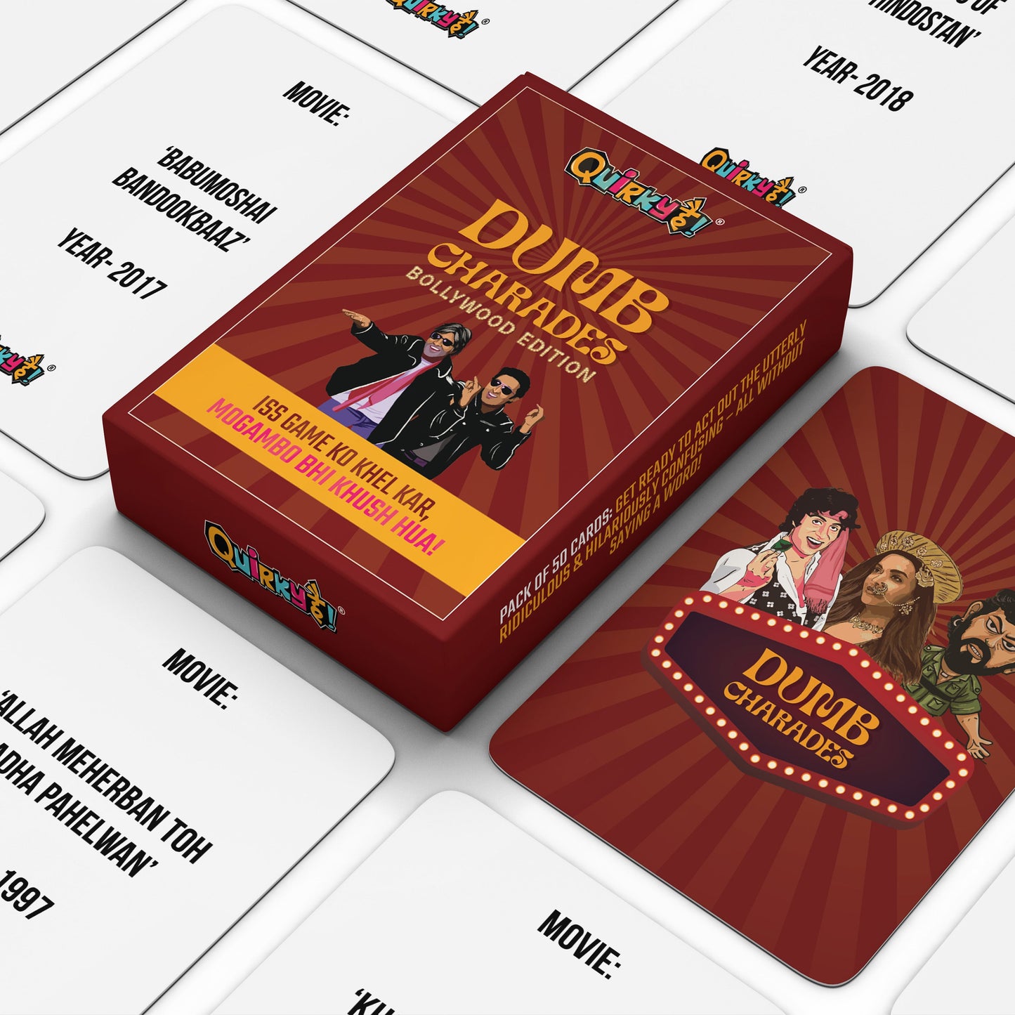 Dumb Charades Bollywood Edition - Student Stationery