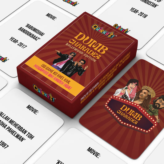 Dumb Charades Bollywood Edition - Student Stationery
