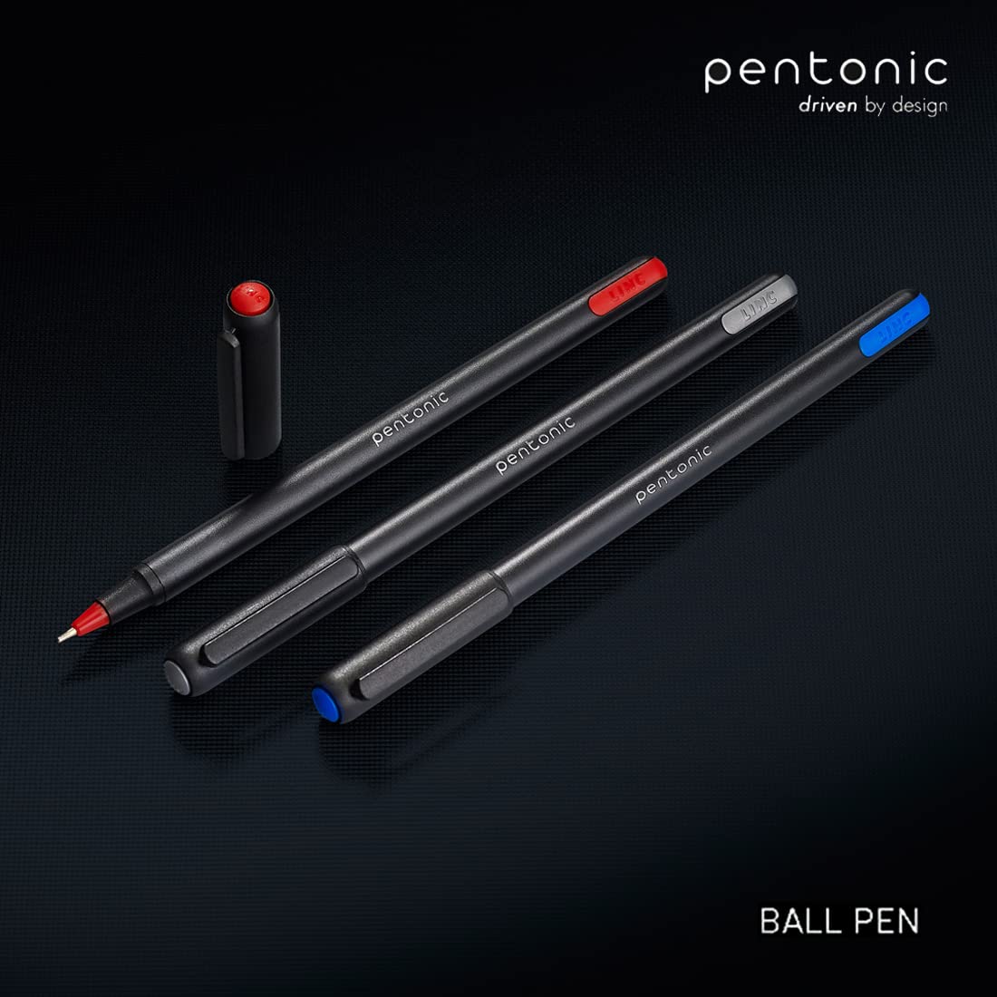 Pentonic Smooth Flow Ink 0.7mm Ball Pen Blister Pack - Student Stationery