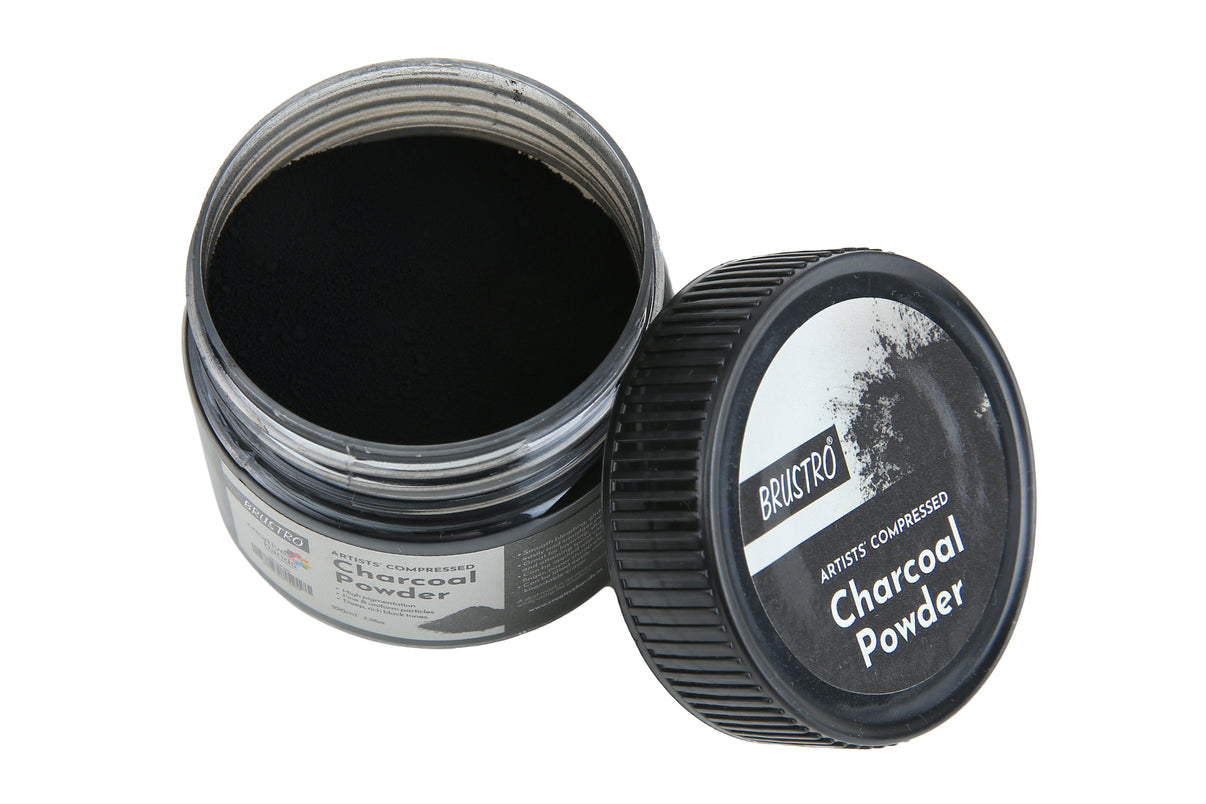 Brustro Artists' Compressed Charcoal Powder 100 ml - Student Stationery