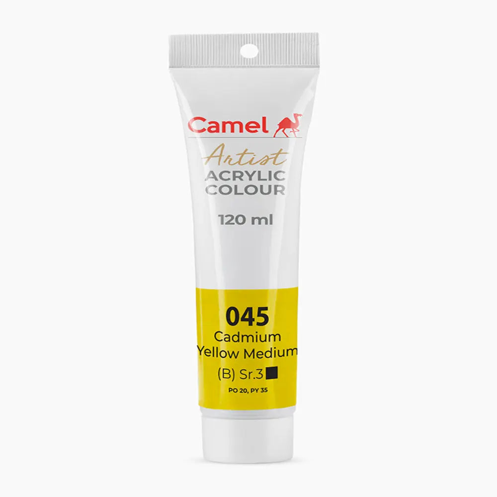 Camel Artists Acrylic Colour 120ml (Loose Colours) - Student Stationery