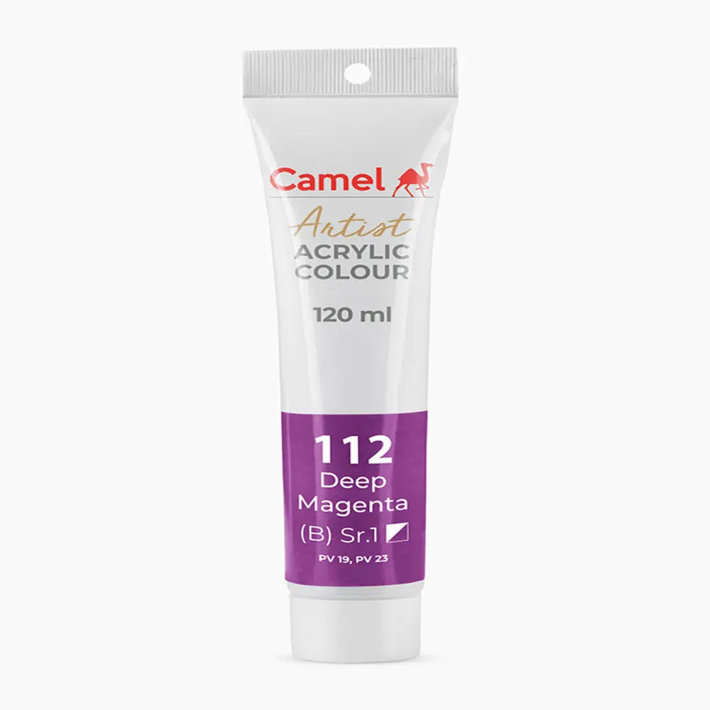 Camel Artists Acrylic Colour 120ml (Loose Colours) - Student Stationery