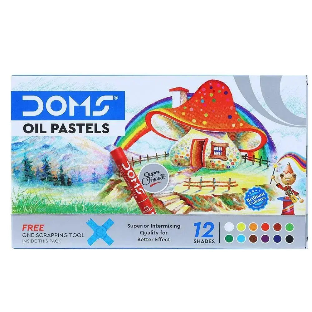 Doms Oil Pastels - Student Stationery