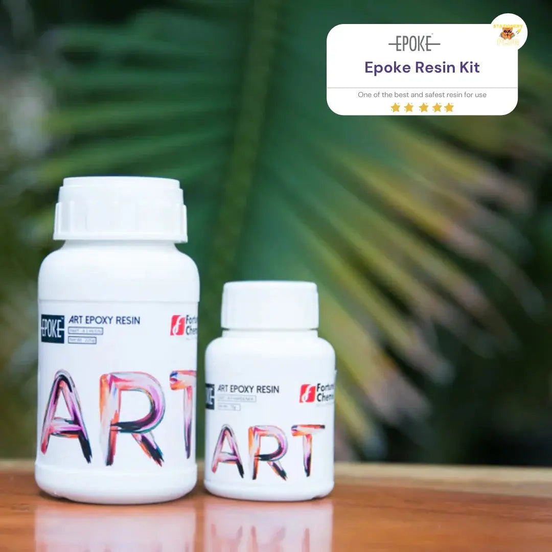 Epoke Epoxy Resin and Hardner for Resin Art 3:1 - Student Stationery