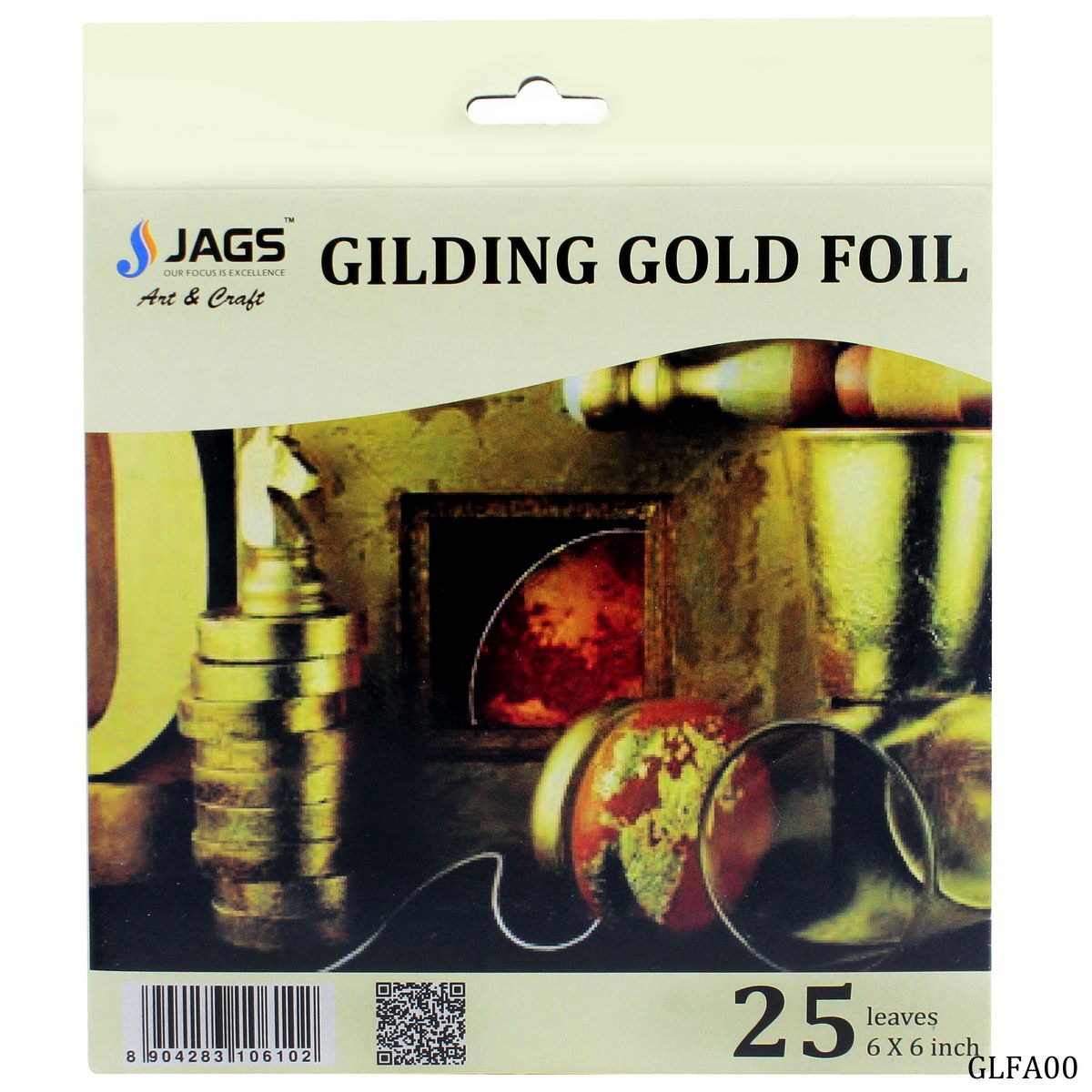 Jags Gilding Foil 3X3 Inch - Student Stationery