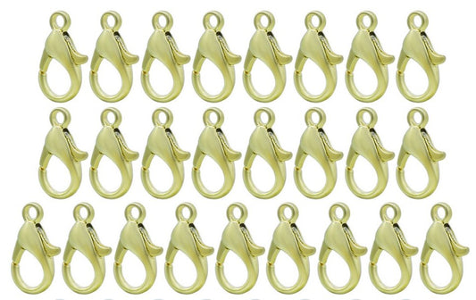 Imitation Jewellery Lopster Hook Gold 25 - Student Stationery