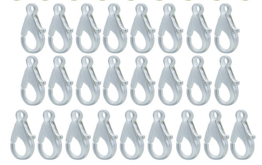 Imitation Jewellery Lopster Hook  Silver 25 - Student Stationery