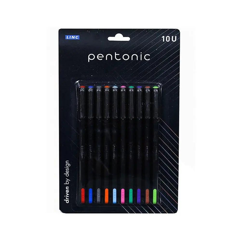 Linc Pentonic 10U Pen Set Assorted - Student Stationery