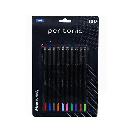 Linc Pentonic 10U Pen Set Assorted - Student Stationery