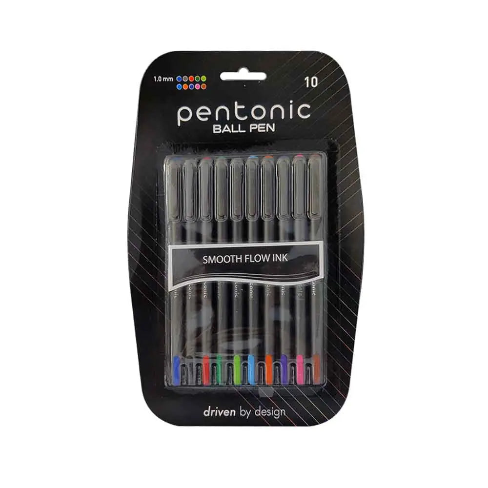 Linc Pentonic 10U Pen Set Assorted - Student Stationery