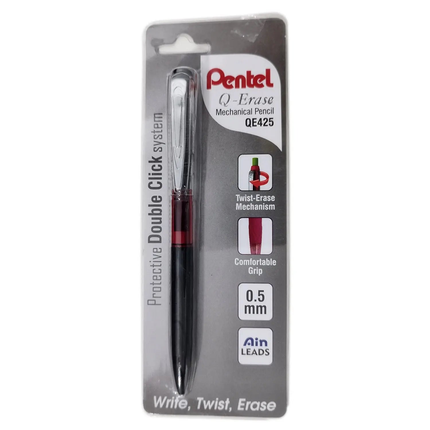 Pentel Q-Erase Mechanical Pencil - Student Stationery