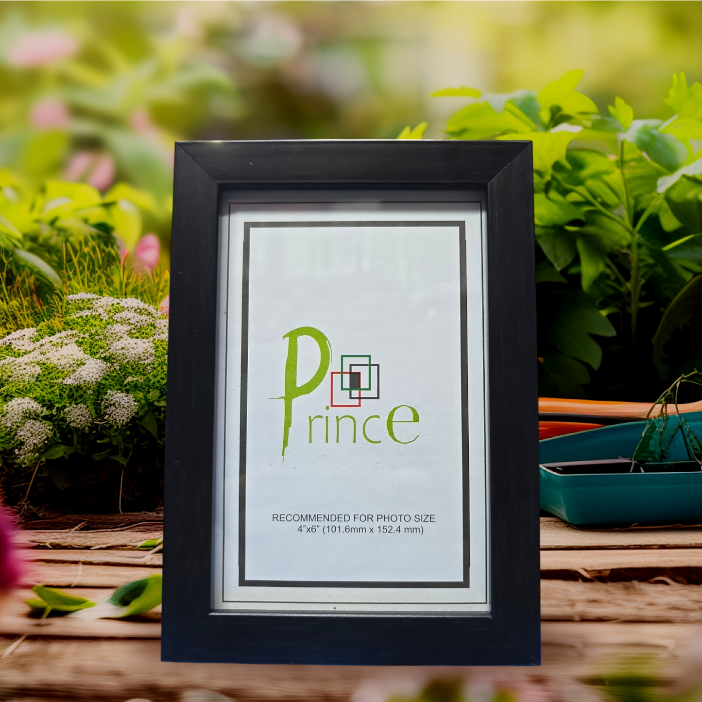 PHOTO FRAME HALF INCH BLACK - Student Stationery