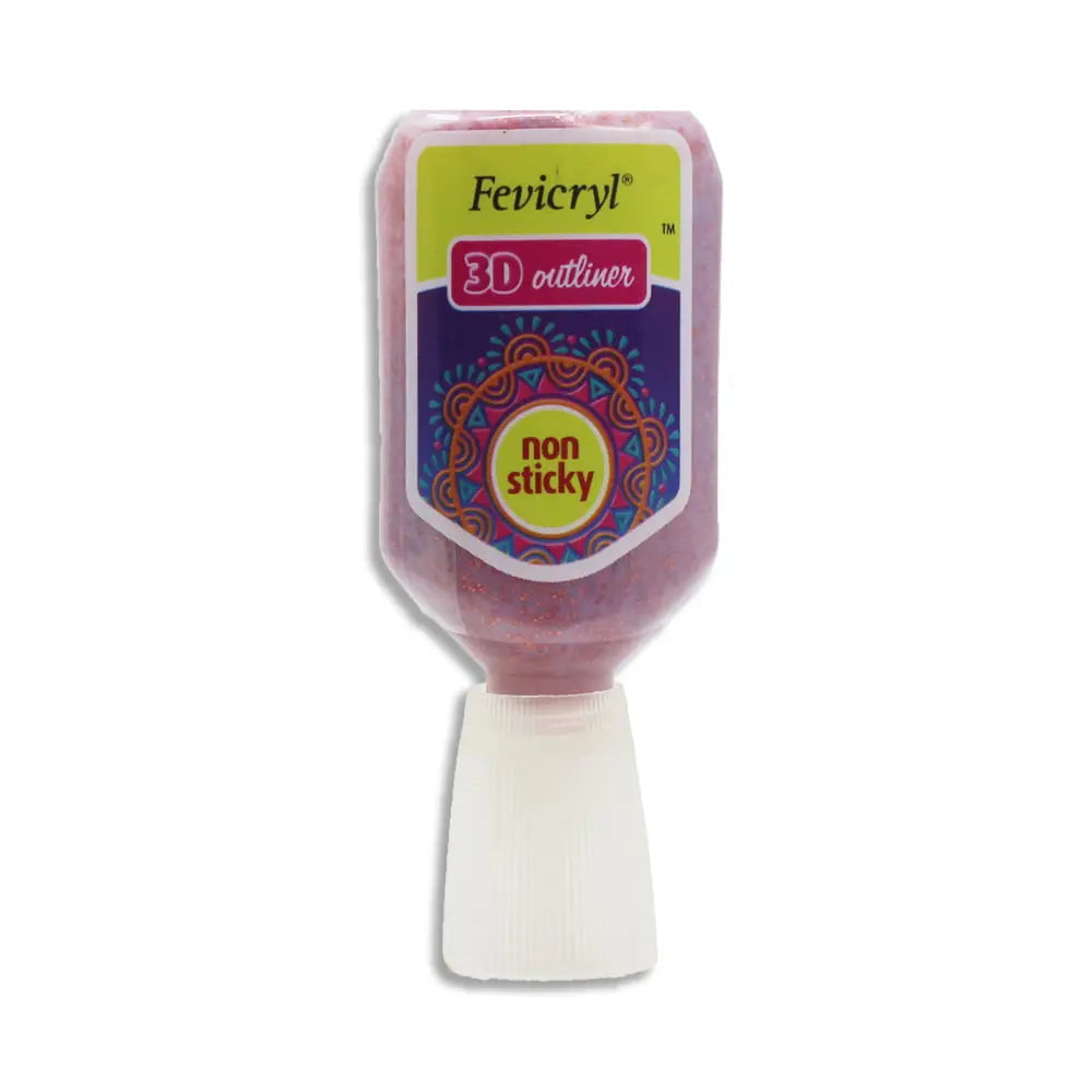 Pidilite Fevicryl 3D Outliners Non Sticky (Loose Colours) - Student Stationery