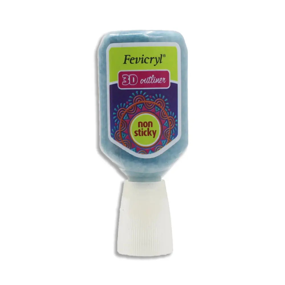 Pidilite Fevicryl 3D Outliners Non Sticky (Loose Colours) - Student Stationery