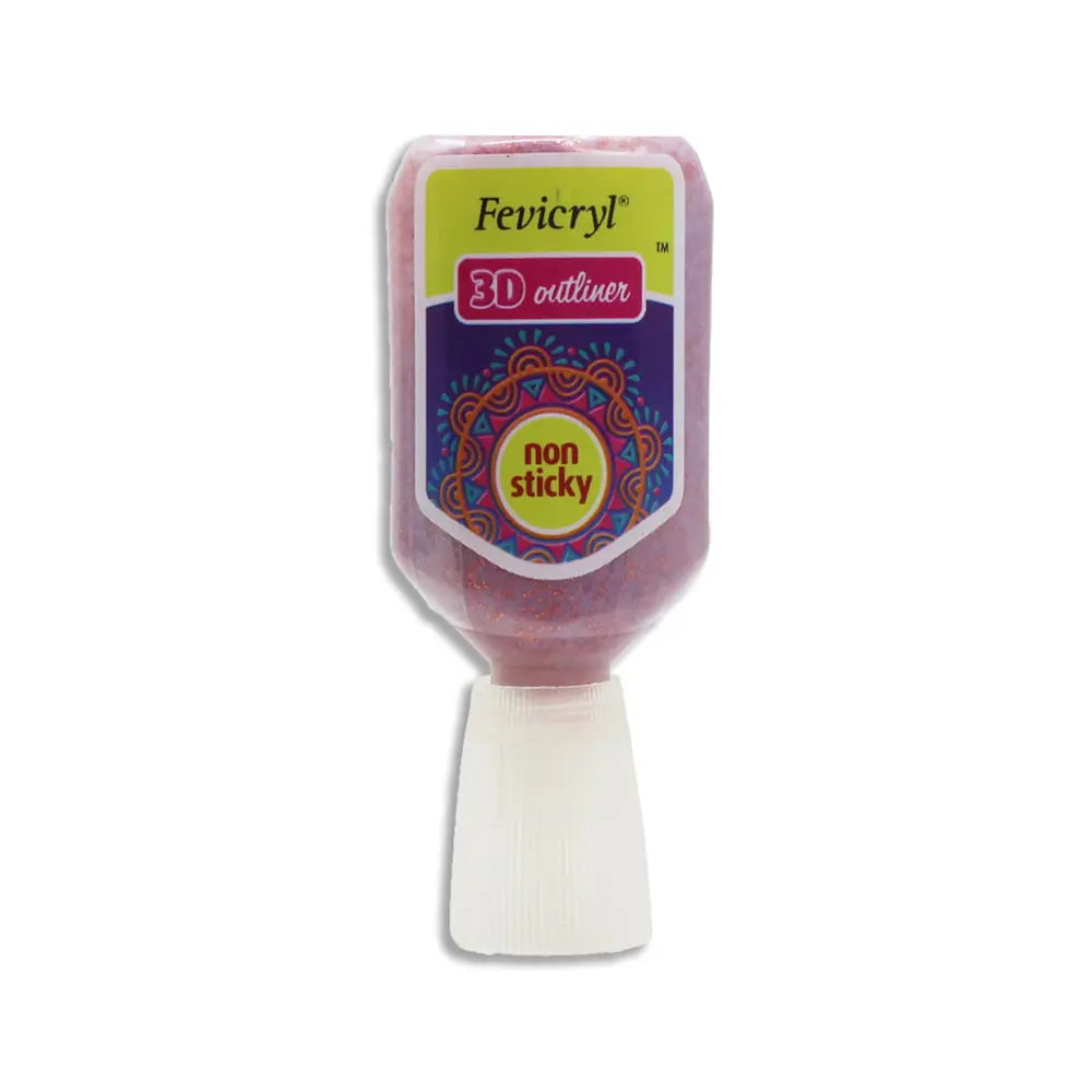 Pidilite Fevicryl 3D Outliners Non Sticky (Loose Colours) - Student Stationery