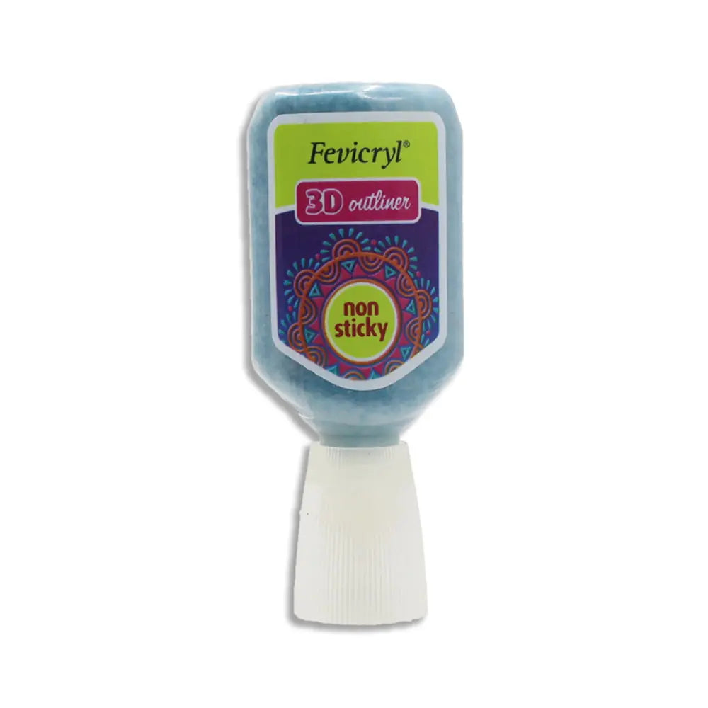 Pidilite Fevicryl 3D Outliners Non Sticky (Loose Colours) - Student Stationery