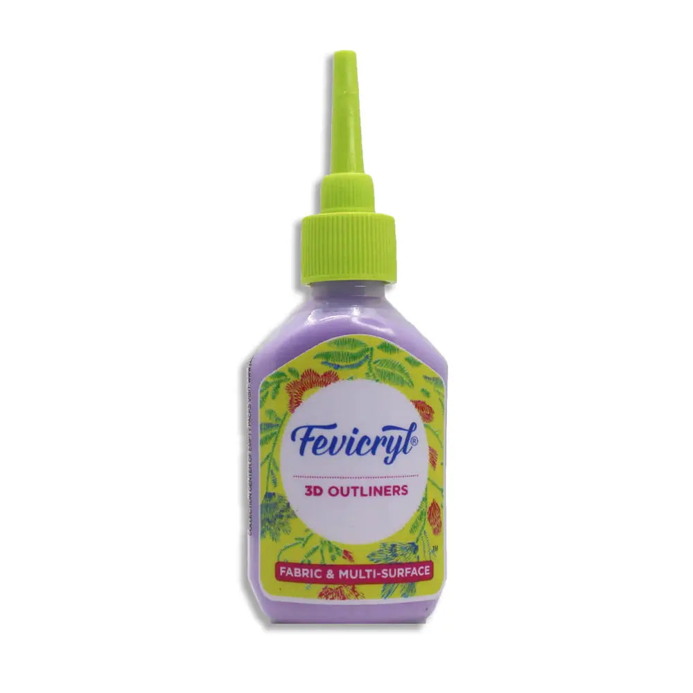 Pidilite Fevicryl 3D Outliners Pearl (Loose Colours) - Student Stationery