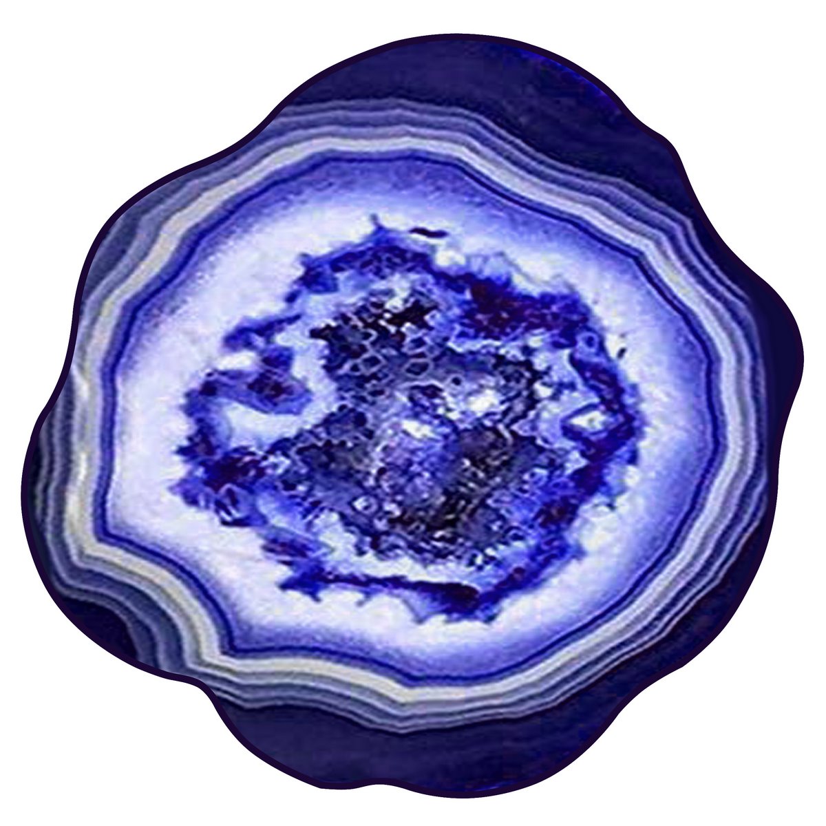 Silicone Mould Agate Coaster Round SMAC00 - Student Stationery