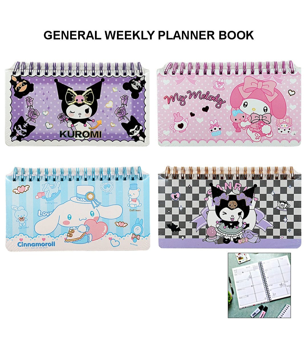 Weekly Planner Book for Organisation and goal keeping Book  Prod Code 2313 - Student Stationery