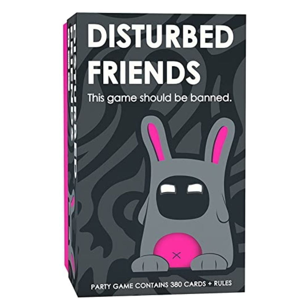 Disturbed Friends Card Game for Fun Party (18+) - Student Stationery