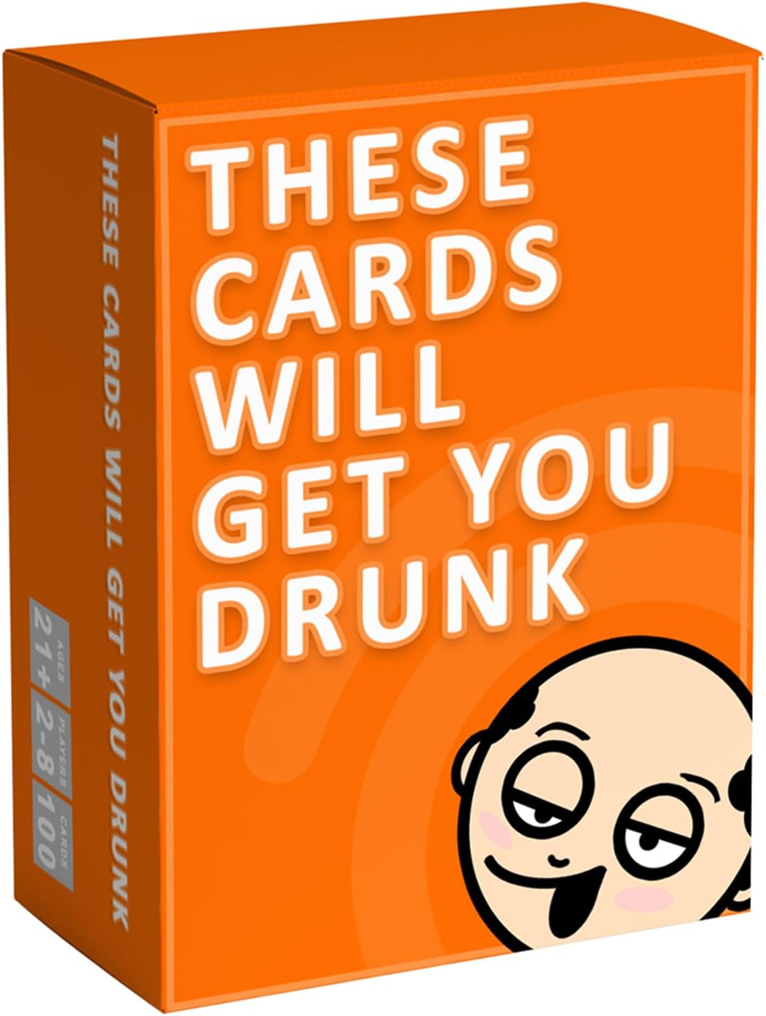 These Cards Will Get You Drunk, Fun Adult Drinking Game for Parties - Student Stationery