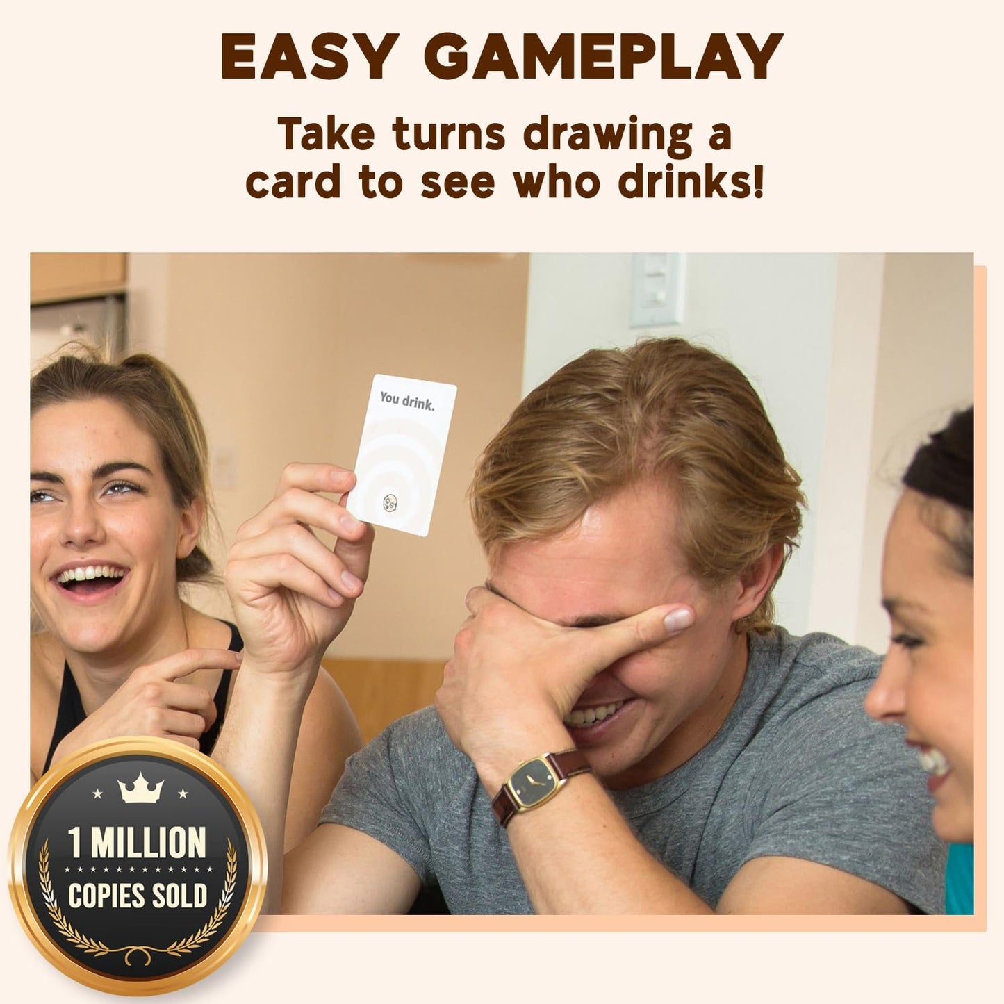 These Cards Will Get You Drunk, Fun Adult Drinking Game for Parties - Student Stationery