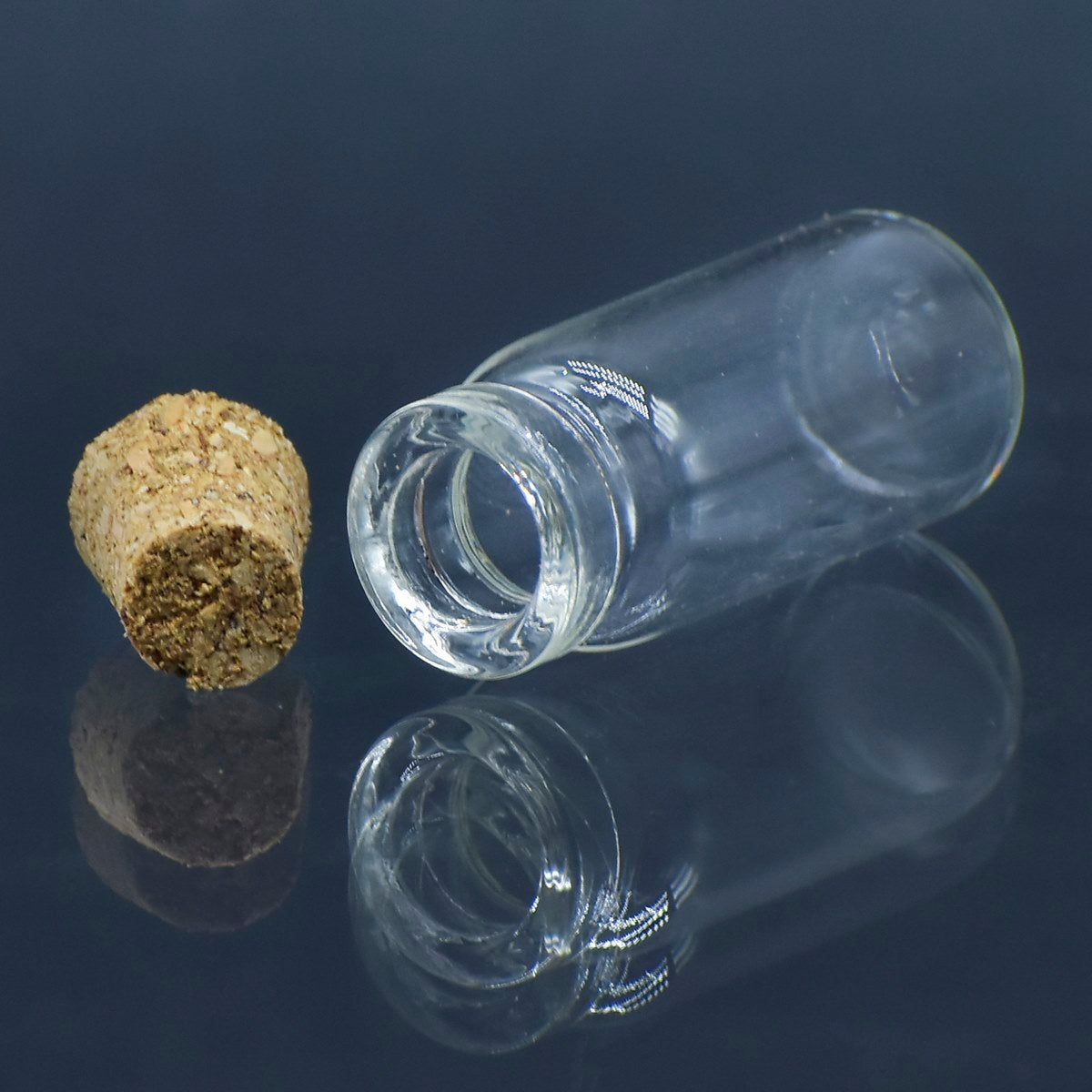 Glass Messages Bottle 16 Pcs Set 12*28 28MM GMB12X28  Category : Art & Craft - Student Stationery