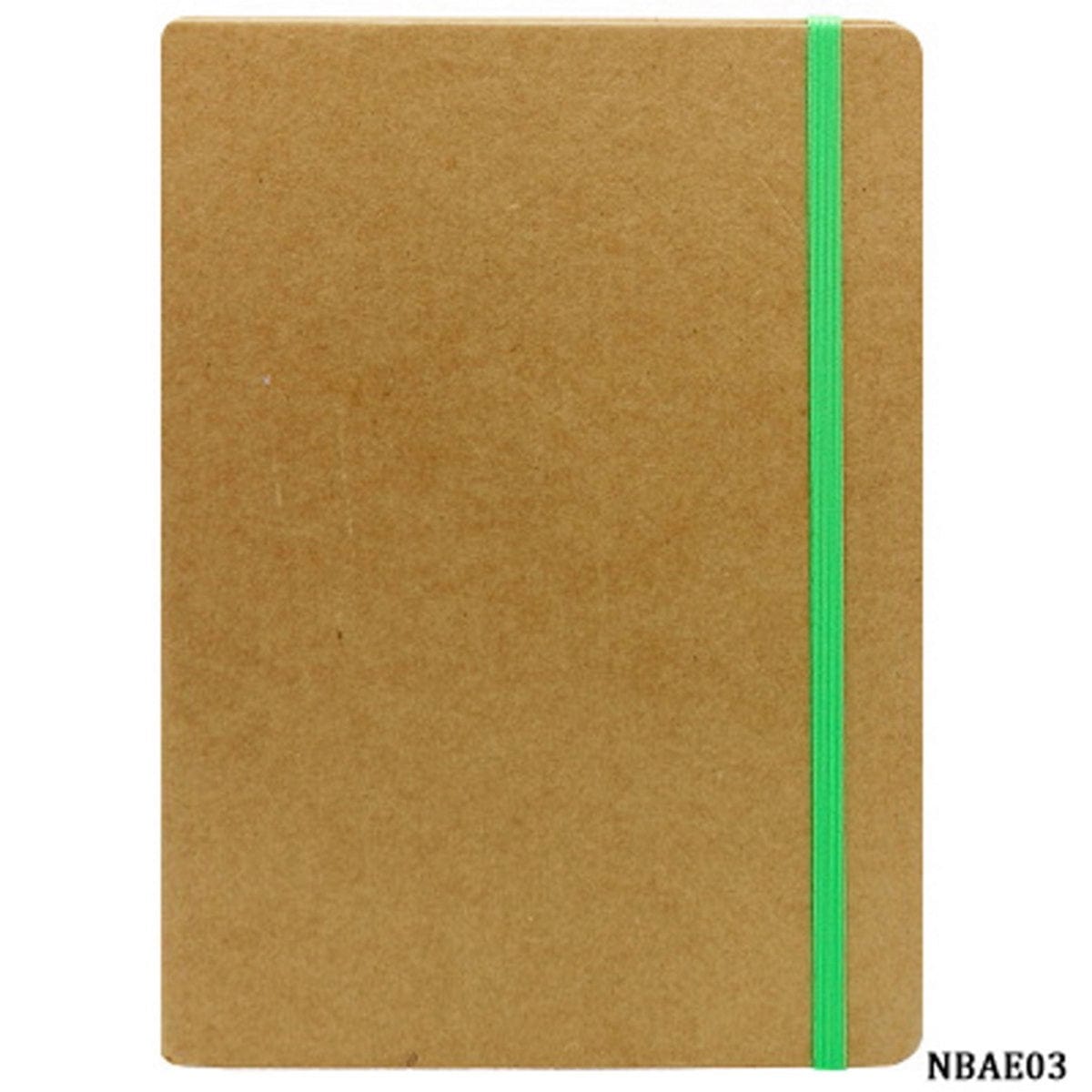 A5 Eco-Friendly  Diary Soft Cover Rule 80 Pages NBAE03 - Student Stationery