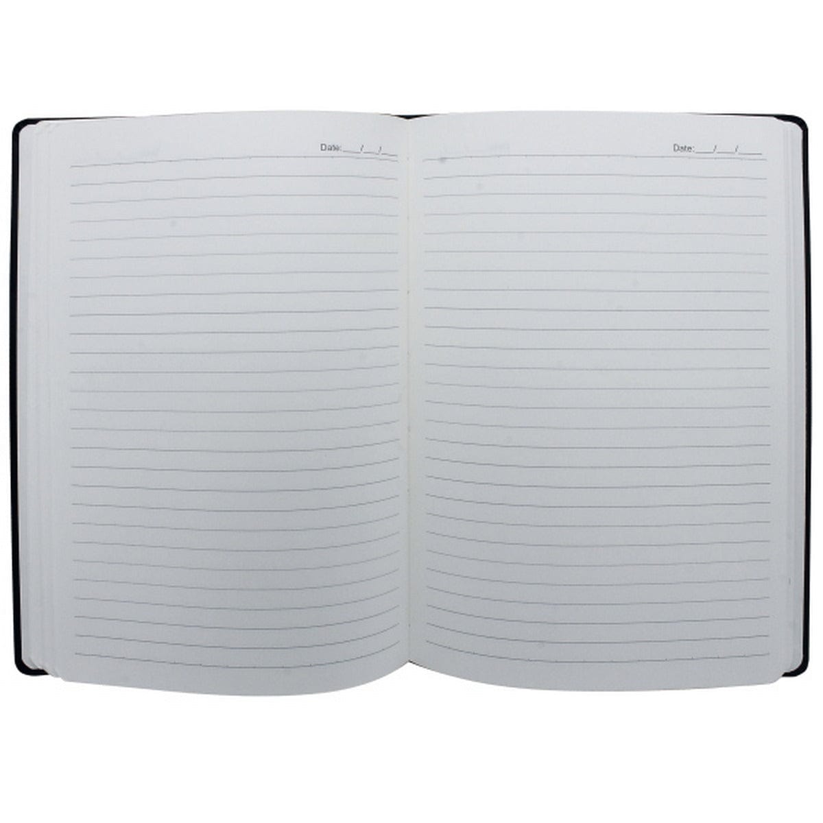 Leather Office Diary with Elastic Lock I A5 I 160 Pages - Student Stationery