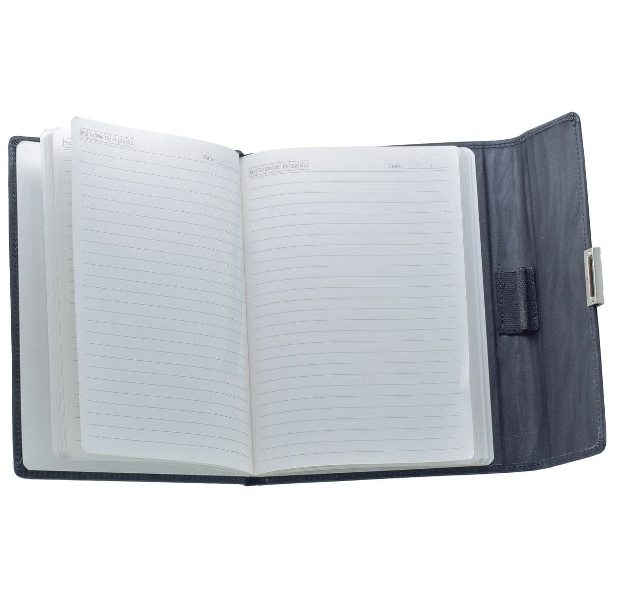 Corporate Leather Diary diary with lock I A5 Size I 180 Pages - Student Stationery