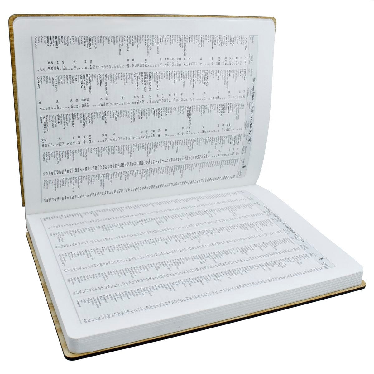 Diary Wooden Cover 160Pgs + 16Pgs grl info A5 - Student Stationery