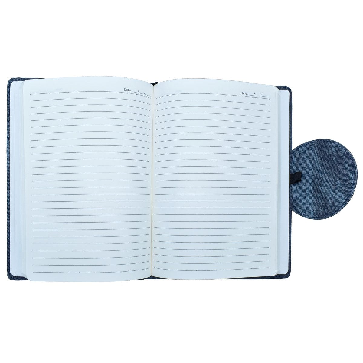 Soft Leather Office Diary for Corporate use I A5 Size I 160 Pages with magnetic Lock - Student Stationery